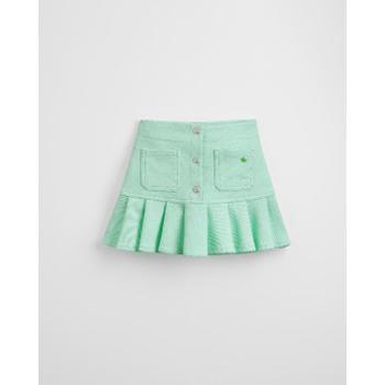 [해외] 디올 키즈 민트 코튼 데님 미니 스커트