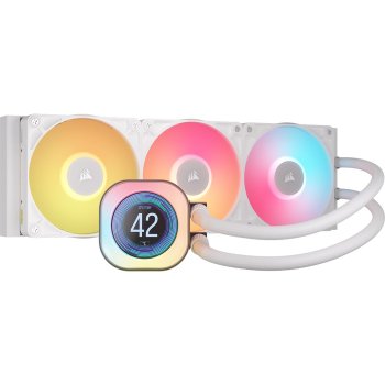 [해외] 코세어 iCUE LINK 타이탄 360 라디에이터 RX ARGB 팬 LCD 스크린 수랭 CPU 쿨
