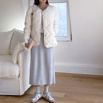 G엠보 여성 그롭 맨투맨 스커트 SET bu24331 (WFFS1SL)