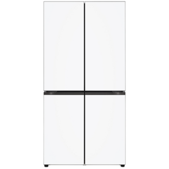 LG 오브제컬렉션 2024 베이직 875L 메탈 크림화이트 4도어 M875MHH031S