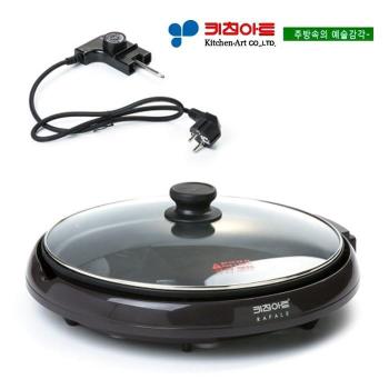 키친아트 라팔 통주물 전기원형후라이팬(분리형) 33CM (S50735365)