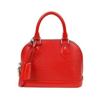 [중고] 루이비통 알마 BB 코클리코 레더 토트 크로스백 레드 M41160 149112783