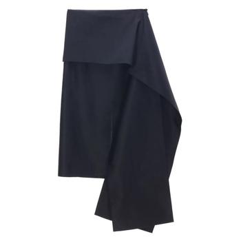 [해외] 25FW 까르벵 미디 스커트 6252K21162 N999 BLACK