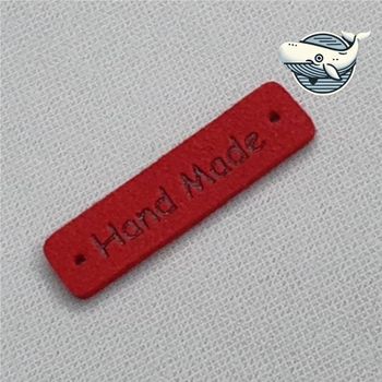 핸드메이드 라벨 인조가죽 태그 다양한 색상