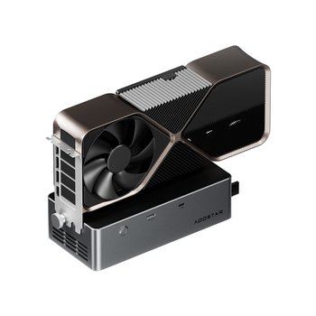 [해외] AOOSTAR AG02 eGPU독 오큐링크+USB4 지원 파워서플라이내장