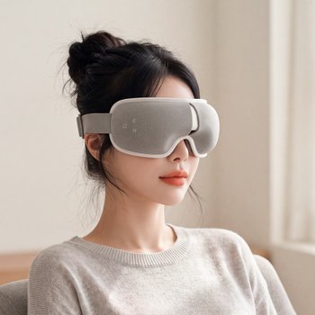 퓨어코치 무선 온열 공기압 눈마사지기 EM-100A