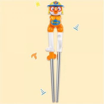 소방관 뽀로로 아동용 에디슨 스텐젓가락 2단계_오른손
