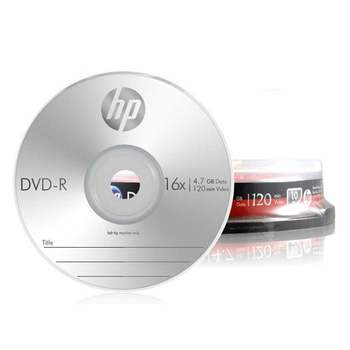 HP Media DVD-R 16x 4.7GB (10p 케익 케이스) 공DVD DVD DVDRW 공디브이디 디브이디