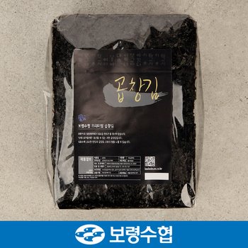 [수산대전20%쿠폰][보령수협] 수협김 곱창김(전장 50매) / 120g내외