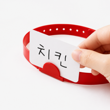 금지어게임 헤어밴드 인디언포커 카드 고정 머리띠 단체게임 가족 오락용 이마 게임