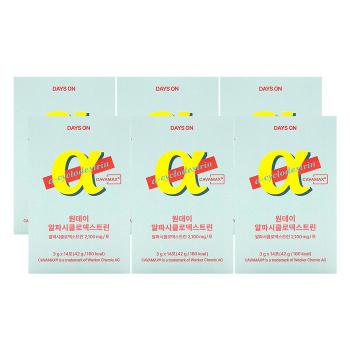 데이즈온 원데이 알파시클로 덱스트린 3g x 14포 x 6박스 (S41313105)