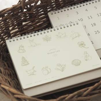 대시앤도트 TL70DT77 2026 시즌 메리즈 데스크 던 캘린더