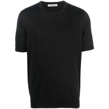 [해외] 26SS 라 필러리아 반팔 티셔츠 43104 29401 099 BLACK