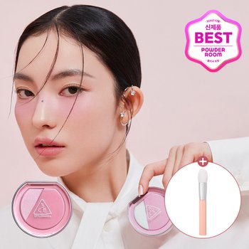 3CE BLUSHLIGHTER 블러쉬 라이터 [증정]레이어 잇 올 블러쉬 브러쉬
