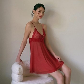 비너스 플러스 크리스마스 이벤트 잠옷 풀슬립 SFSD557SSG