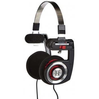 [해외] KOSS 오픈 타입 헤드폰 KOSS PORTA PRO Red Hot 북유럽 한정 컬러 [병행 수입품]