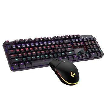 COX CK420 교체축 갈축 블랙 + 로지텍 G102 IC 세트