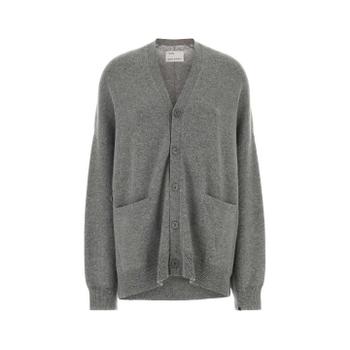 EXTREME CASHMERE 그레이 캐시미어 오버핏 가디건 02420901TU02 GOAT