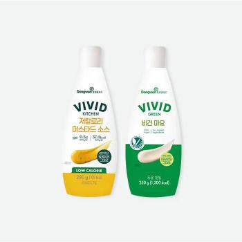 비비드키친 저칼로리 머스타드 280g + 비건마요 250g (S36193705)