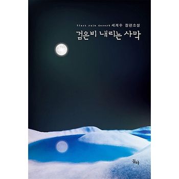 검은 비 내리는 사막