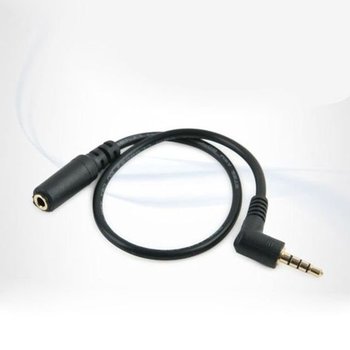 고품질 Coms 스테레오 젠더 3.5 MF 4극 20cm 연결케이블 변환 변환케이블 rgb젠더 (WFI2GVR)