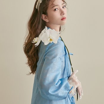 [스튜디오 혜온] 혜온 로우 웨이스트 액주름 원피스