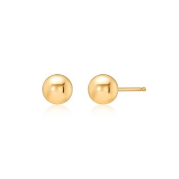 14K 골드볼 침귀걸이 S 한쌍 MOE40274