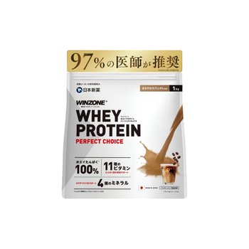 [해외] 윈존 웨이 프로틴 카페오레맛 1kg 비타민11종 미네랄4종 배합 니혼신야쿠