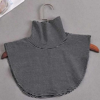 [ME70657O_61]목티 넥워머 가짜 폴라티 스트라이프