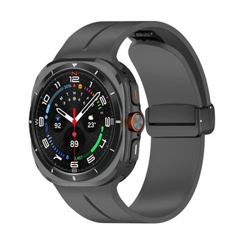 갤럭시 워치 울트라 마그네틱 버클 스트랩 2025 호환 실리콘 밴드 시계줄 교체 워치7 워치8 47mm