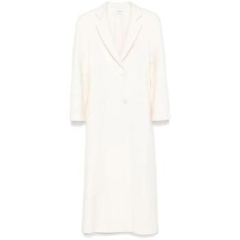 25 FW Alexander McQueen 몰디드 숄더 더블 브레스티드 코트 810127QKABE TP43103