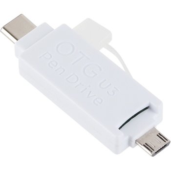 NETmate NM-OTG09 USB3.0 MicroSD 2 in 1 카드리더기
