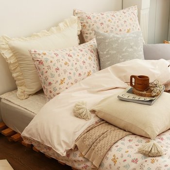 디어유 순면 홑겹이불커버 패드세트Q