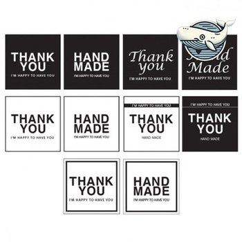 고품질 감사 메시지 스티커 아로마 디퓨저 손수 만든 메세지스티...