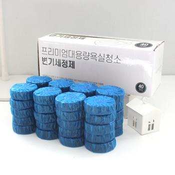 아트박스/그리고 대용량 화장실 변기 욕실 청소 세정제 50g 40개