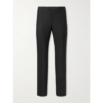 앙팡 리쉬 데프리메 스키니 루테넌트 스트레이트 핀스트라이프 울 팬츠 46376663162916368