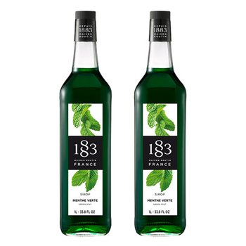 1883 그린민트시럽 1000ml 2개세트