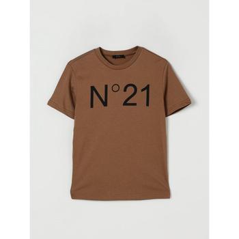 [해외] N° 21 Little Boys T shirt N° 21 N21173N0153 White 0N100 [관부가세포함]