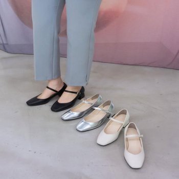 빅사이즈 여성 베이직 메리제인 슈즈 115614