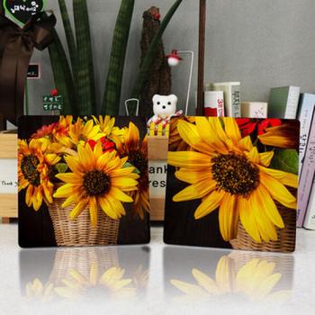 아트박스/꾸밈 ig899-폼아크릴액자18CmX18CmX2ea_해바라기꽃바구니