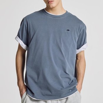 NB. UNI 에센셜 스몰로고 반팔티 (STANDARD FIT) NBNEG31203-52