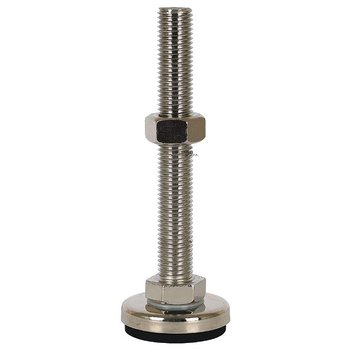 국산 조절좌 PU 방진패드(니켈) NS-72-M16-150mm (WFH4DBR)