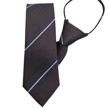 [엘르옴므] 엘르옴므 실크 자동/지퍼 넥타이 - 젠틀 브라운 7cm (P003640471)