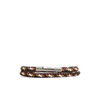 토즈 브레이슬릿 XEMB1900200U KA3L64 SILVER BROWN