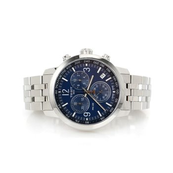 [중고명품] 럭스애비뉴 티쏘 뉴 PRC200 스틸 청판 크로노워치 시계 T114.417.11.047.00