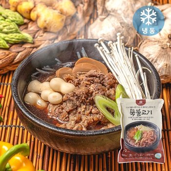 엠에스푸드 뚝불고기 뚝배기 불고기 뚝불 400g 소불고기 냉동국밥