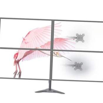 폴타입 <b>모니터</b> 거치대 스탠드형 듀얼 <b>모니터</b> 암 13인치 <b>29인치</b> 책상