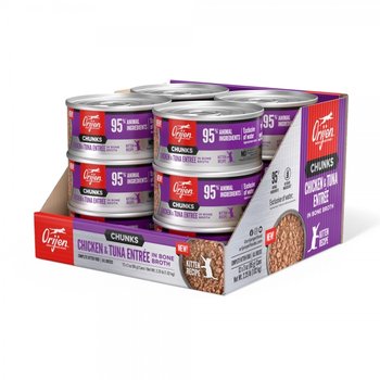 오리젠 캔 청크 치킨 튜나 키튼 85g x 24개