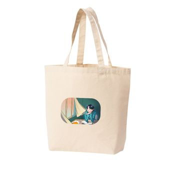 에코백 토트백 학창시절 공부 독서 음악 나의청춘시절 그립다 그림