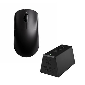 [ATK] VXE R1 PRO MAX 유무선 [잠자리] 게이밍 마우스 [블랙]  4K 리시버 [블랙] 정품